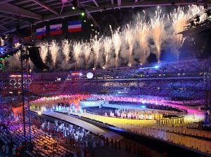 Церемония закрытия ХХ зимних Олимпийских игр